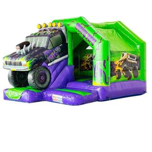 Springkussen Midi Monstertruck Springkussen Midi Monstertruck