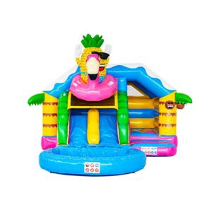 Springkussen Midi Summer Hawai Dubbelslide met Plonsbad Verwacht april 2025 Springkussen Midi Summer Hawai Dubbelslide met Plonsbad Verwacht april 2025