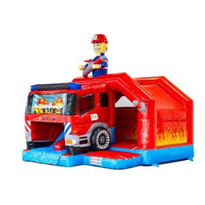 Springkussen Midi Brandweer Dubbelslide Verwacht April 2025! -copy1
