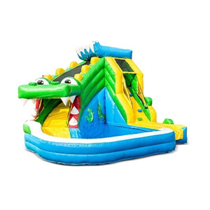 Splashy Krokodil met zwembad