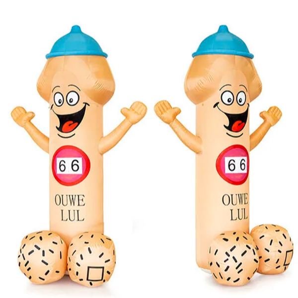 Opblaasfiguur Ouwe lul Opblaasfiguur Ouwe lul