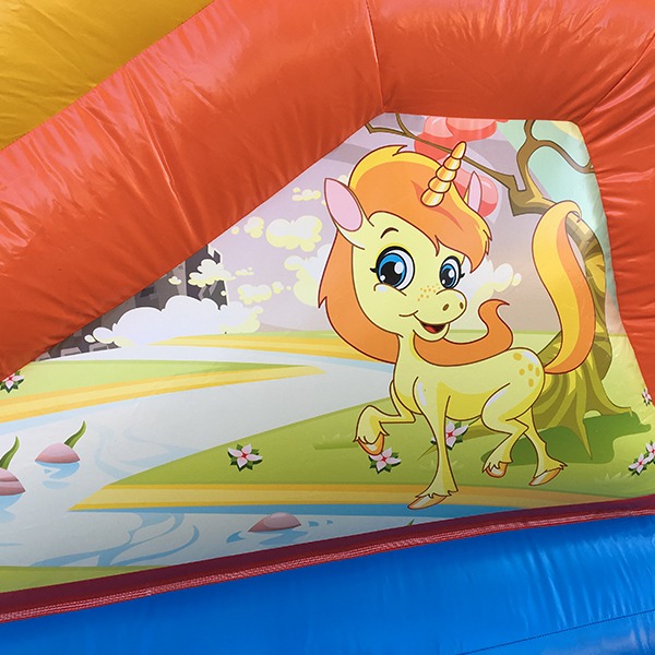 Springkussen Unicorn
